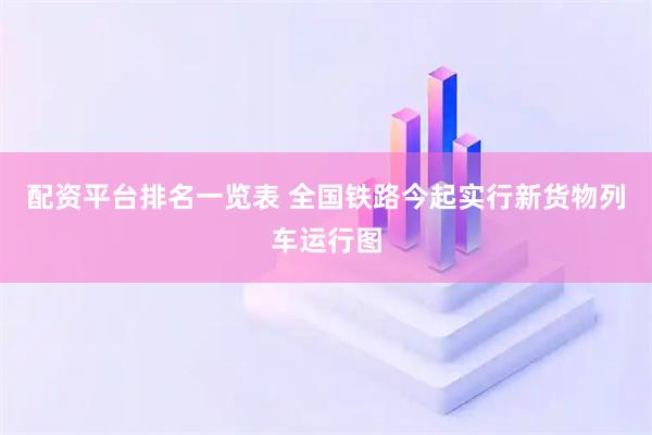 配资平台排名一览表 全国铁路今起实行新货物列车运行图