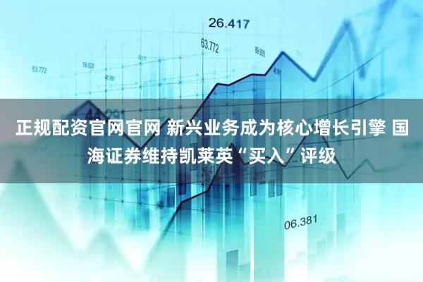 正规配资官网官网 新兴业务成为核心增长引擎 国海证券维持凯莱英“买入”评级